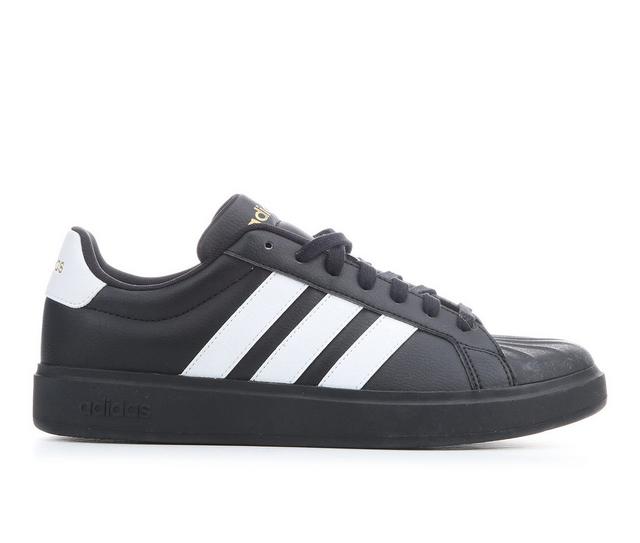 Men's Adidas Streetalk Sneakers in Black/White color