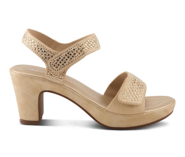 Women's Patrizia Shine Dress Sandals in Gold color