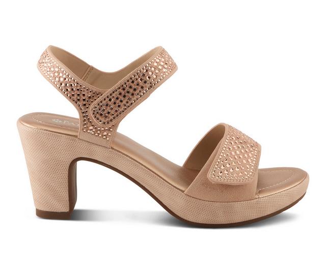 Women's Patrizia Shine Dress Sandals in Rose Gold color