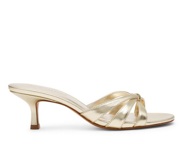 Steve Madden Cary Dress Sandals in Gold color