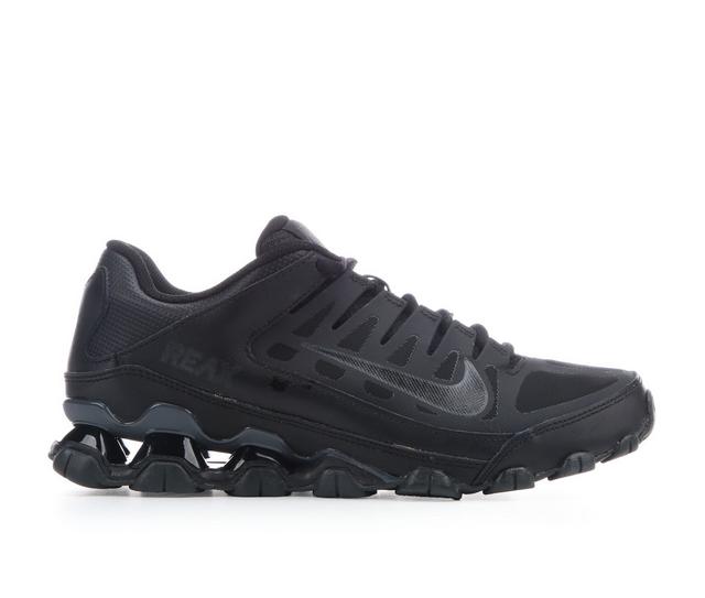 Women's Nike Reax 8 Training Shoes in Black/Black color