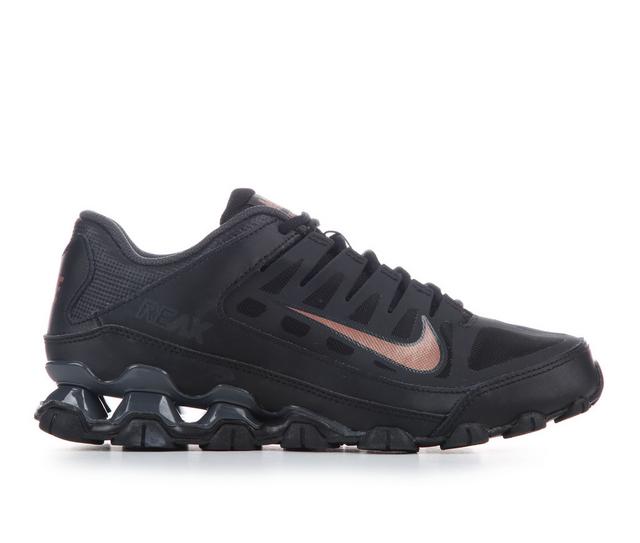 Women's Nike Reax 8 Training Shoes in Blk/Rs Gold 006 color