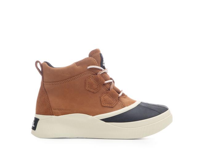 Women's Sorel Out N About IV Classic WP Winter Boots in Taffy/Black color