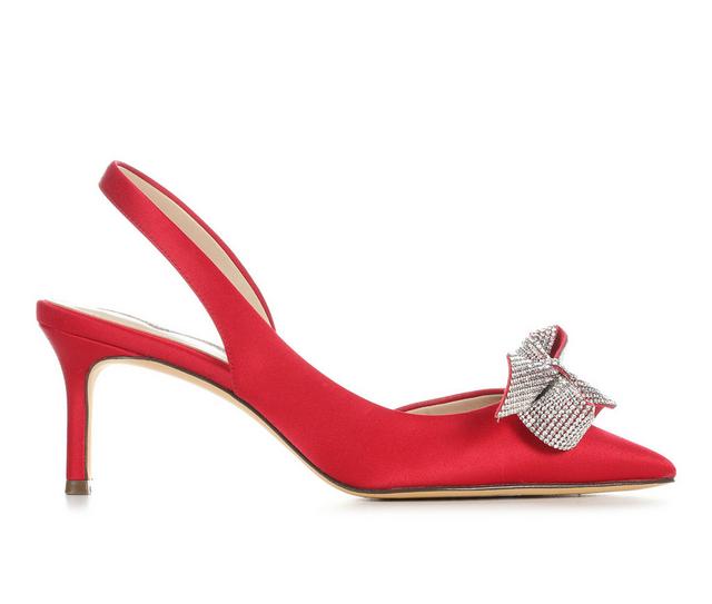 Women's N by Nina Novhina Pumps in Red color
