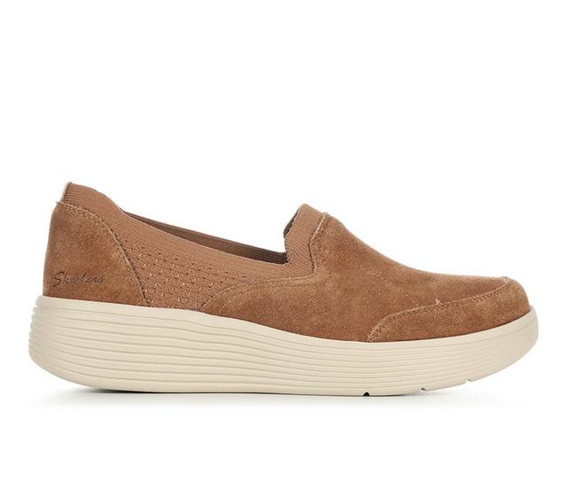 Women's Skechers Arch Fit Laguna 159091 Slip-Ons in Chestnut color