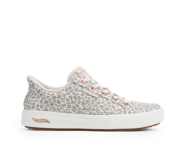 Women's Skechers Street Arch Fit Arc Wld 177184 in Leopard color