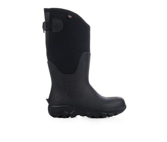 Women's Bogs Footwear Classic Adjustable Slip Resistant Boots in Black color