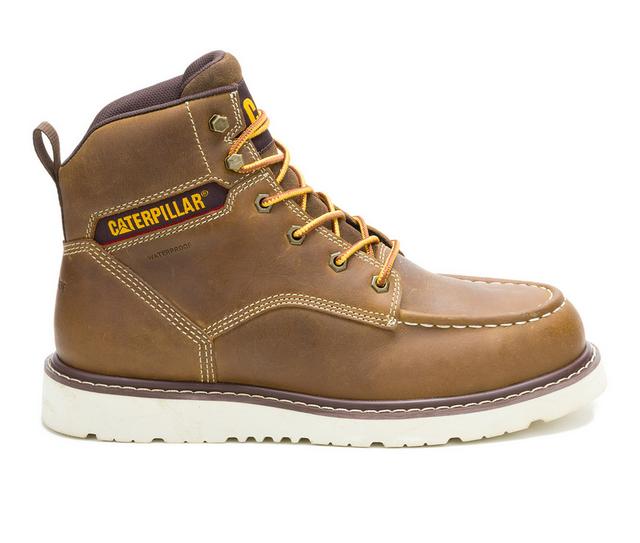 Men's Caterpillar Reclaimer Wedge WP NS Work Boots in Pyramid color