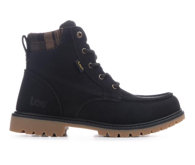 Boys' Lee Footwear Little Kid & Big Kid Waylon K Boots in Black color