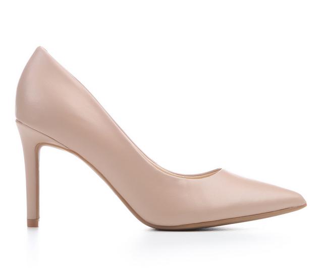 Women's Nine West Elbee Pumps in Nude color