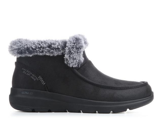Women's Skechers Go Glacial Ultra 144221 in Black color