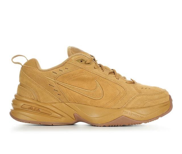Men's Nike Air Monarch SE Training Shoes in Wheat color