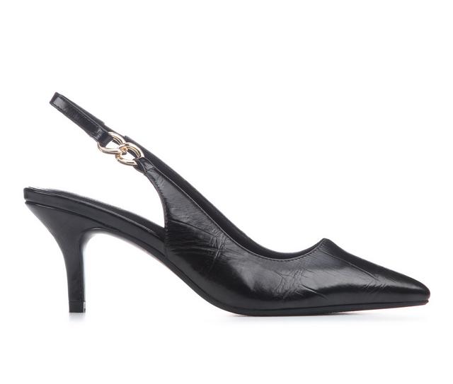 Women's Shu Shop Nigella Pumps in Black Croco color