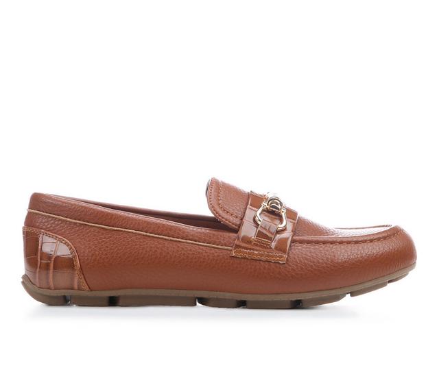 Women's Solanz Morgann Loafers in Cognac color