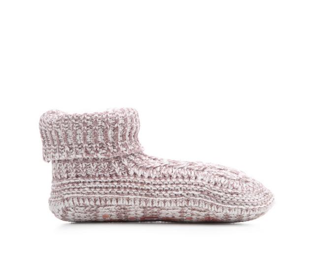 MUK LUKS Tall Cuff Slipper in Brown color