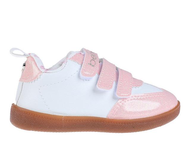 Girls' Bebe Toddler Rosa Sneakers in Blush color