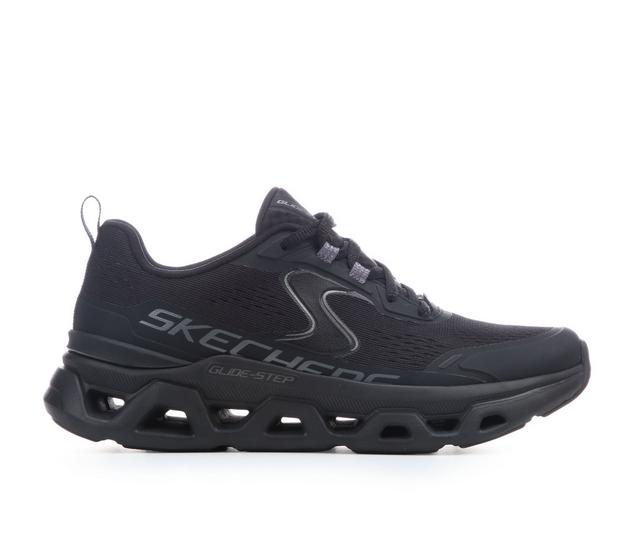 Women's Skechers 150519 Glide Step Altus Running Shoes in Black/Black color