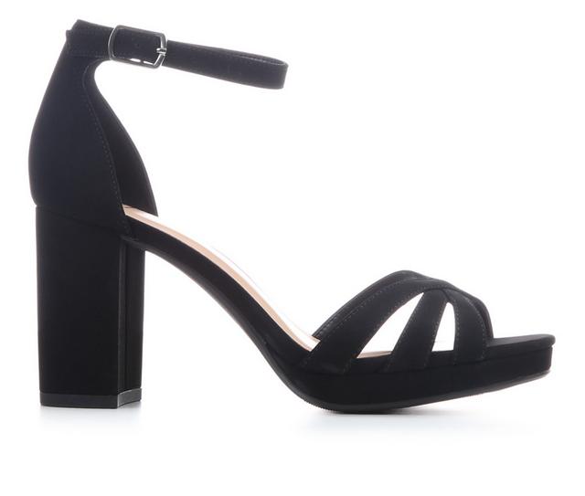 Women's Y-Not Mattie Dress Sandals in Black color
