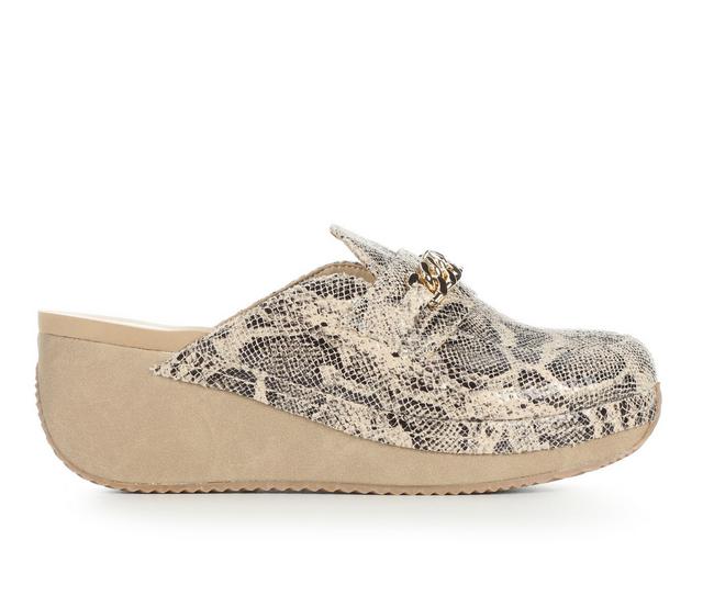 Women's Volatile Brighton in Natural Snake color