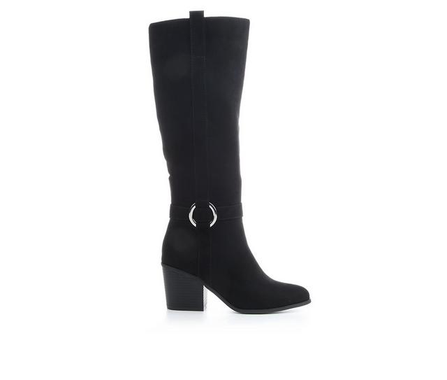 Women's Solanz Parah Knee High Boots in Black color
