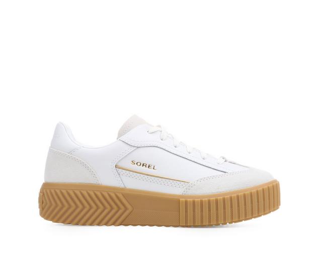 Women's Sorel Ona Ave T-toe in Sea Salt/ Gum color