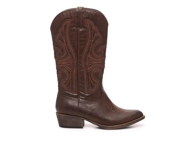 Women's Coconuts by Matisse Legend Western Boots in Brown color