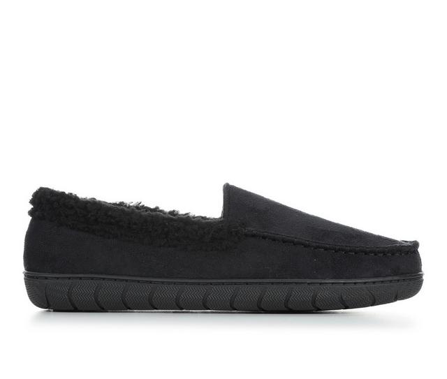 Dockers Accessories Rolled Collar Venetian Slippers in Caviar color
