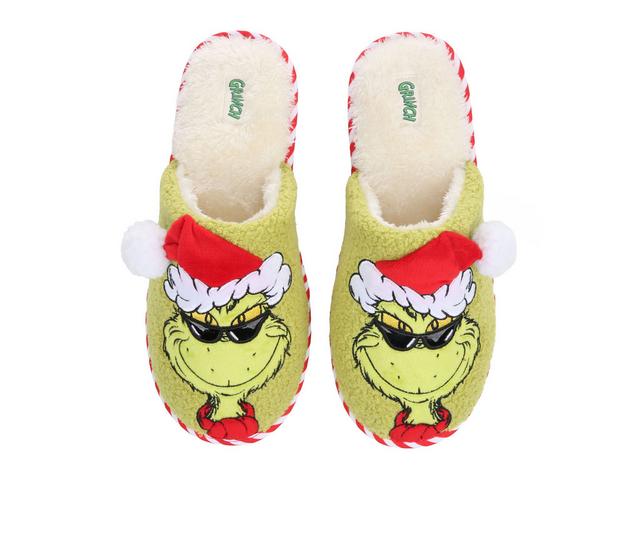 GRINCH Men's Grinch Slipper in Green 26 color