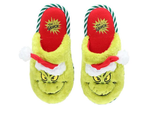 GRINCH Kid's Grinch Slipper in Green color