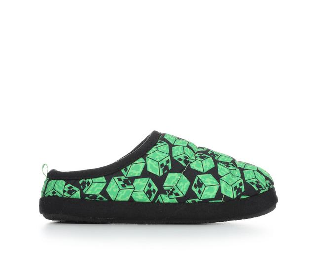Minecraft Kid's Minecraft Clog in Black/Green color