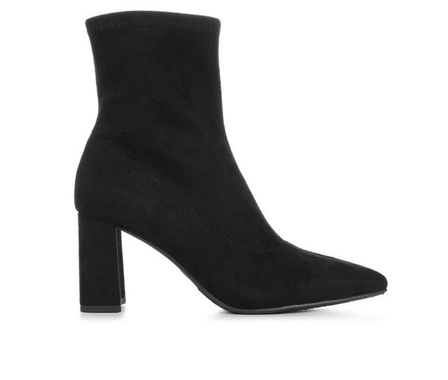 Women's Delicious Parton Booties in Black color