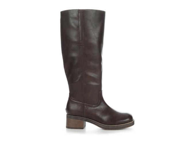 Women's Sugar Hayzee Knee High Boots in Dark Brown color