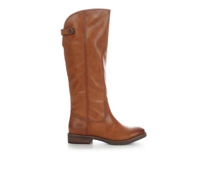 Women's Frye & Co. Kellie Button Tall Knee High Boots in Cognac color