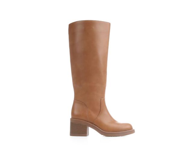 Women's Madden Girl Momentoo Knee High Boots in Natural color
