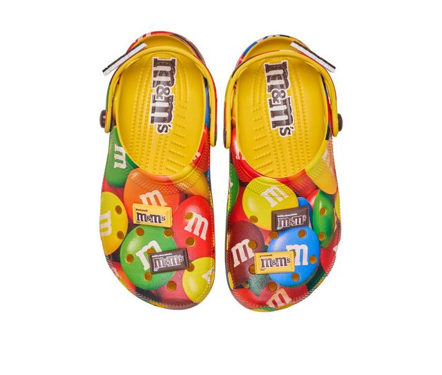 Adults' Crocs Classic M&Ms Clog in Sunflower/Multi color