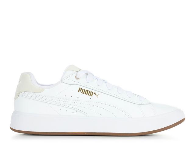 Women's Puma Aveline Sneakers in White/Gum color