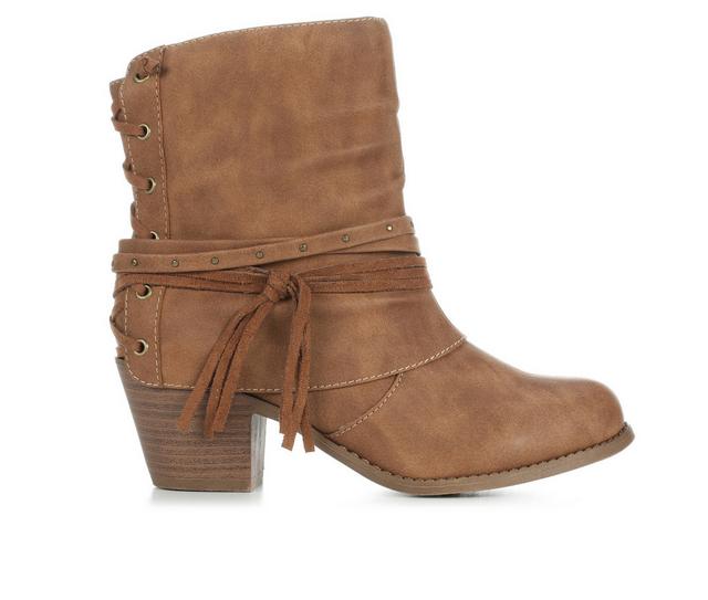 Women's Jellypop Petra Booties in Tan color