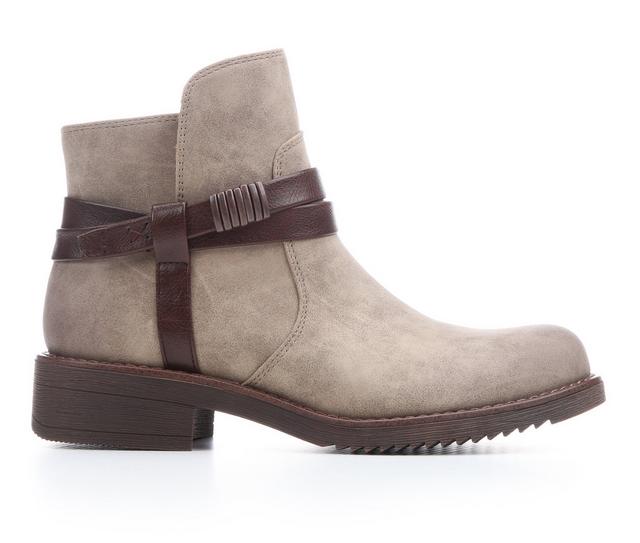 Women's EuroSoft Cheyenne Booties in Stone Taupe color