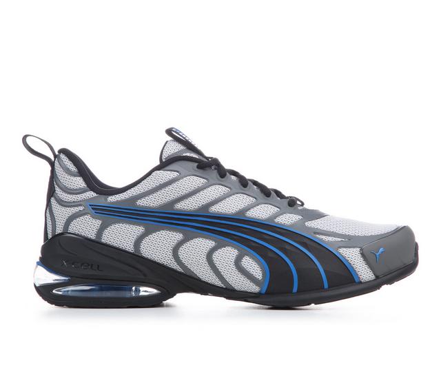 Men's Puma Voltra Sneakers in White/Grey/Blue color