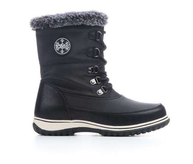 Women's Totes Avery Winter Boots in Black color
