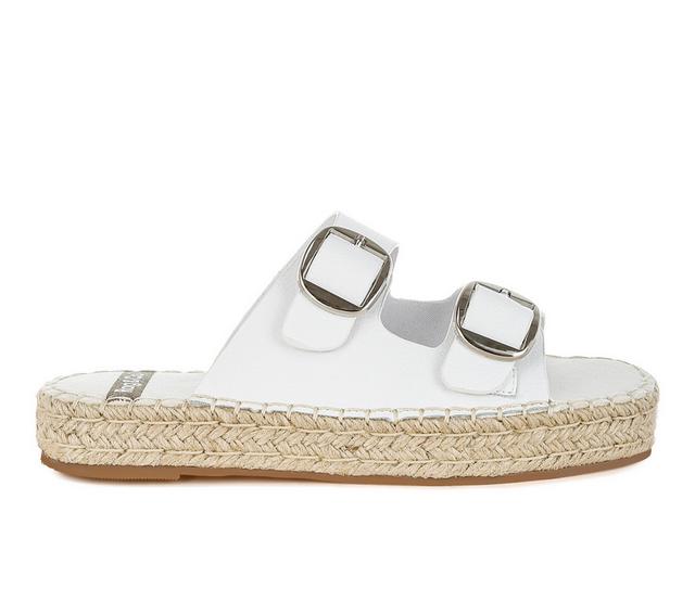 Women's Rag & Co Palala Sandals in White color