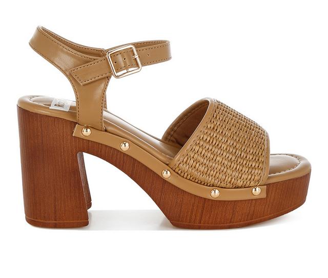 Women's Rag & Co Mazaro Dress Sandals in Natural color
