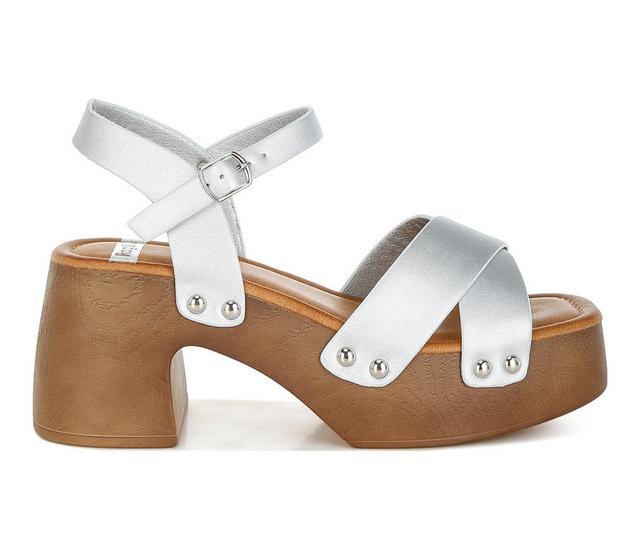 Women's Rag & Co Morasa Dress Sandals in Silver color