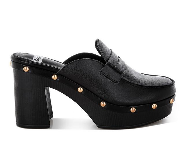 Women's Rag & Co Lyrac Dress Sandals in Black color