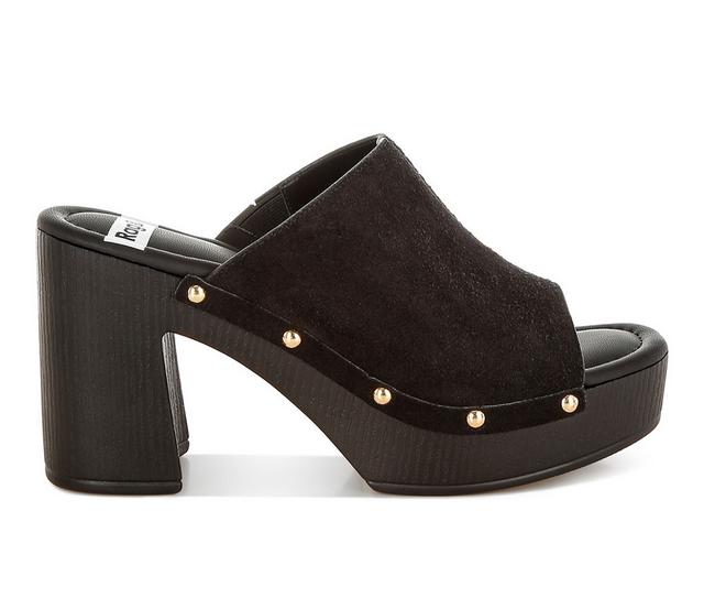 Women's Rag & Co Masaki Dress Sandals in Black color