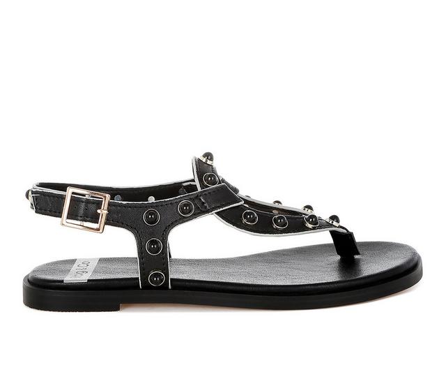 Women's Rag & Co Avens Sandals in Black color