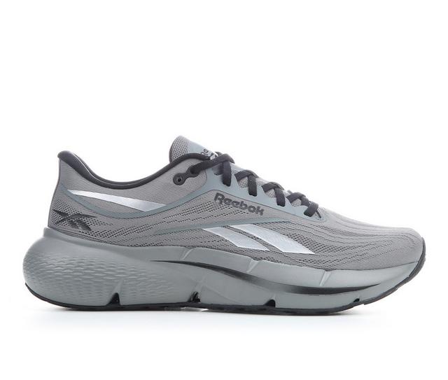 Men's Reebok Zignition Running Shoes in Gray/Black color
