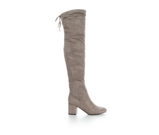 Women's Unisa Unyannie Knee High Boots in Taupe color