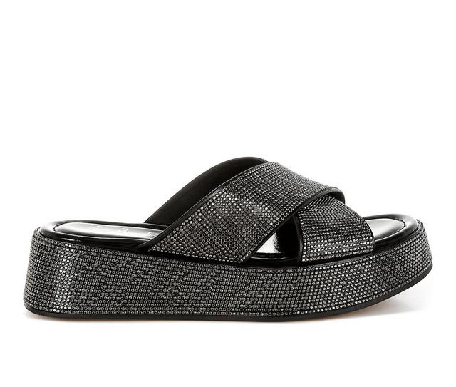 Women's London Rag Adena Platform Sandals in Black color