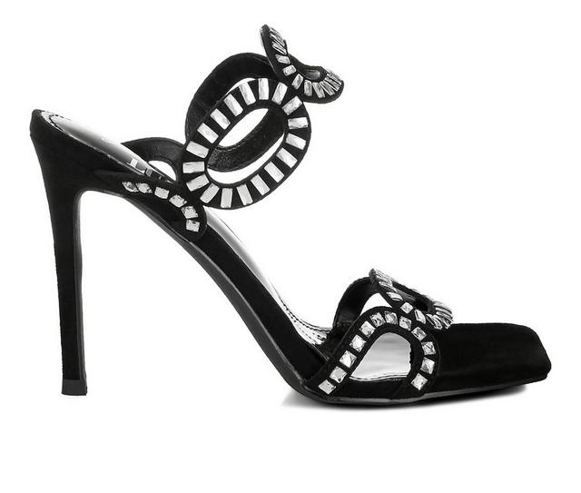 Women's London Rag Romashka Dress Sandals in Black color